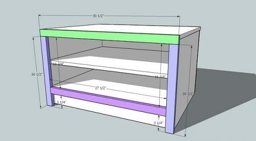 Plans to build Shoe Bench Plans Woodworking PDF Plans